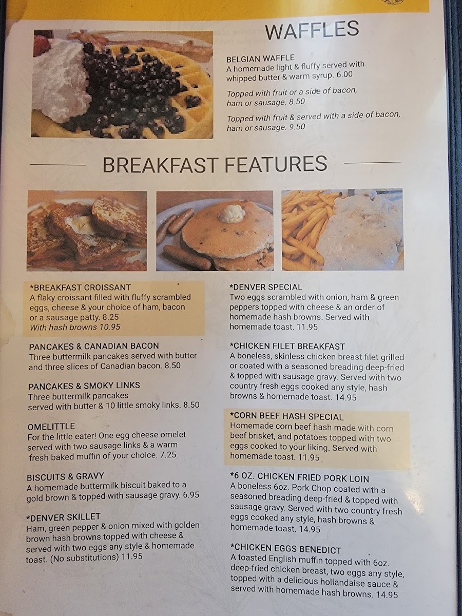 Pine Cone Restaurant Menu - Image 5